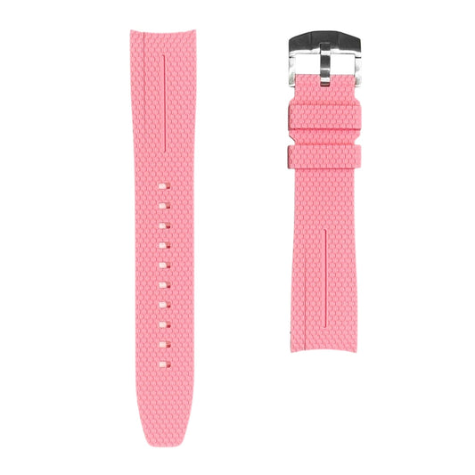 🎁 61M - Rose Pink Rubber strap (100% off)