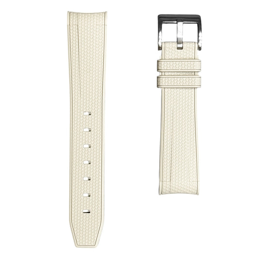 61M - Rubber strap Beige