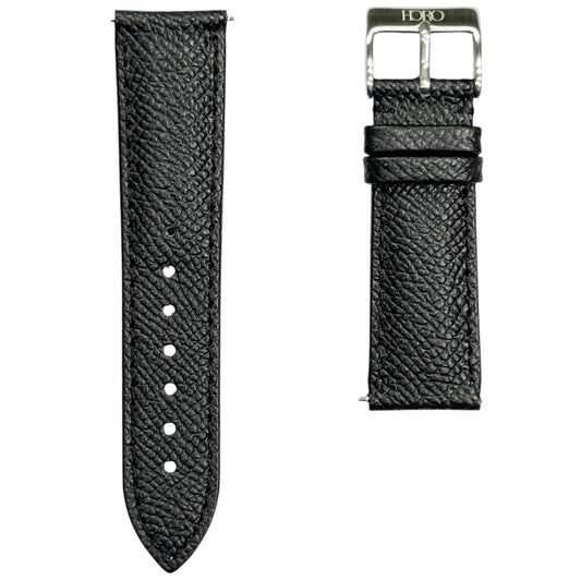 XS - Black & pink Calf strap