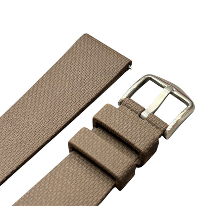 608 - Brown Rubber strap