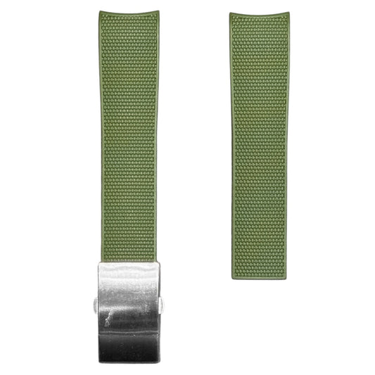 609 - Military green Rubber strap