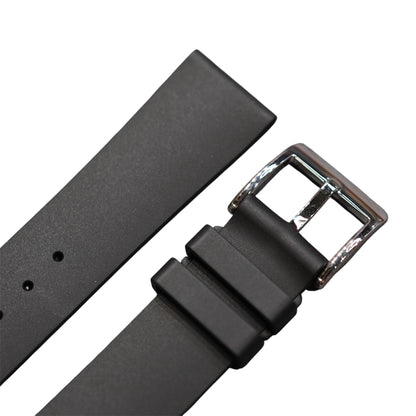 XSFKM - Black Short length FKM Rubber strap