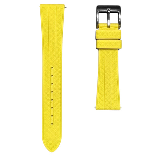 904 - Yellow FKM Rubber strap