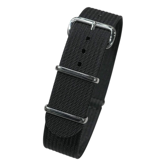 6B - Premium NATO strap Black