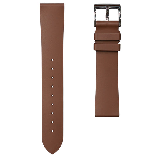 XSFKM - Brown Short length FKM Rubber strap