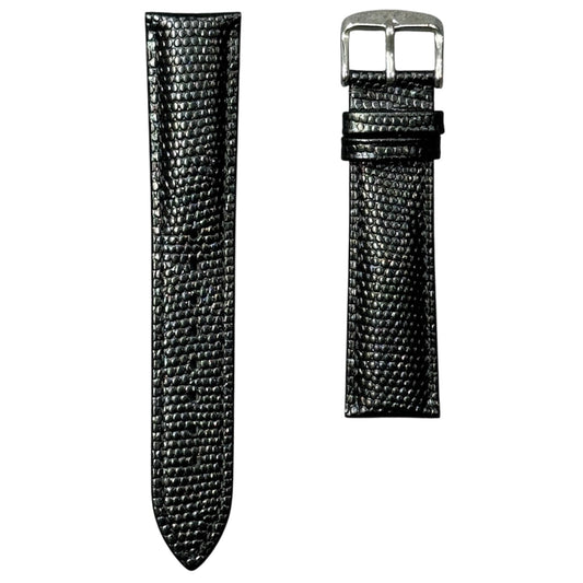 17A - Black Genuine leather strap