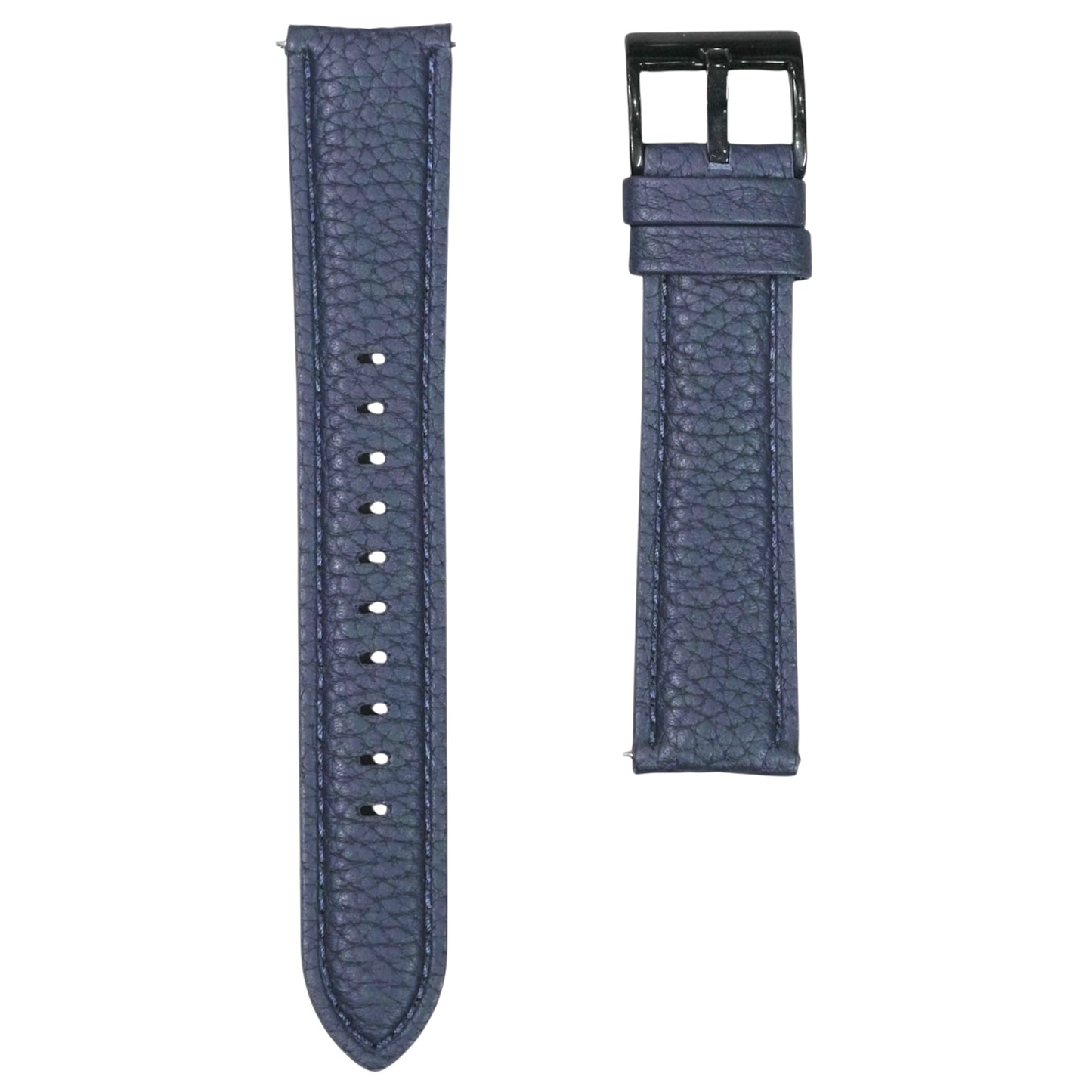 58X - Navy Grain Calf strap