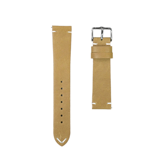 E33 - Calf leather strap Light Brown
