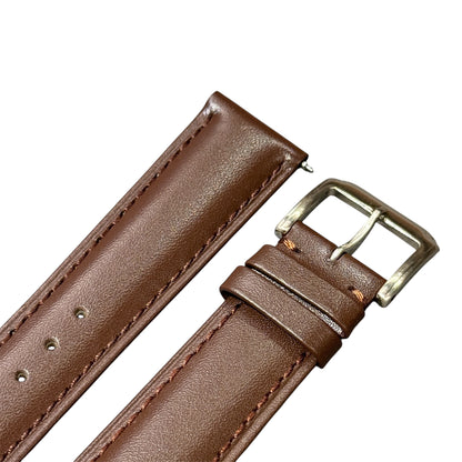 2A -  Brown Genuine leather strap