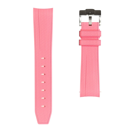 🎁 61M - Rose pink Rubber strap (100% off)