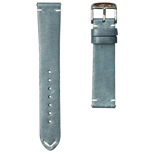 111 - Calf leather strap Blue