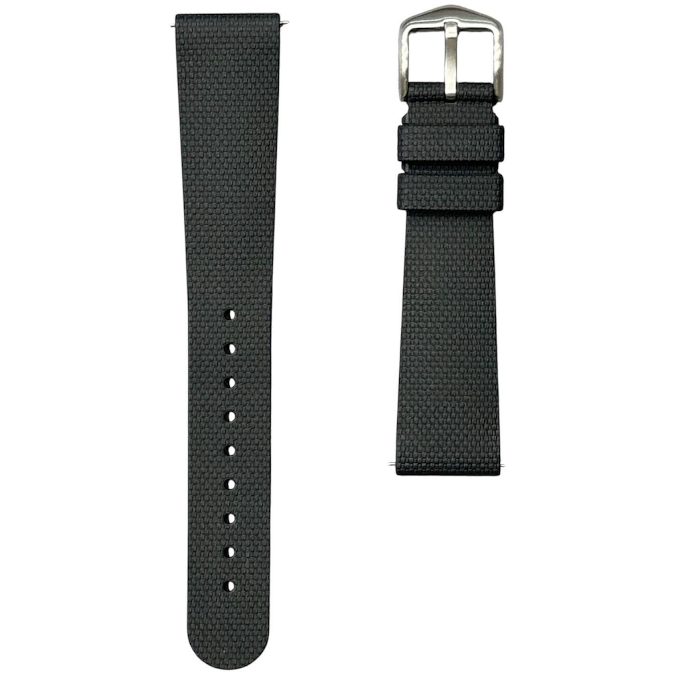 608 - Black Rubber strap