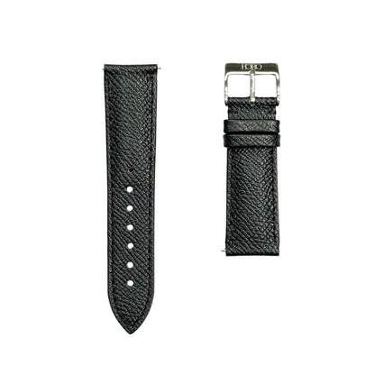 XS - Black & pink Calf strap