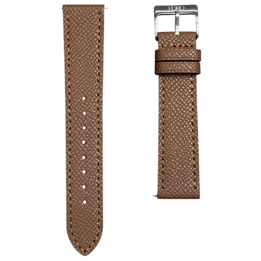 258D - Choco Brown Epsom strap