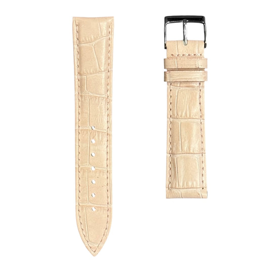 7A - Light pink genuine leather strap