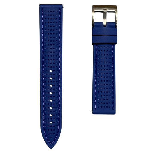 46 - Rubber strap Blue