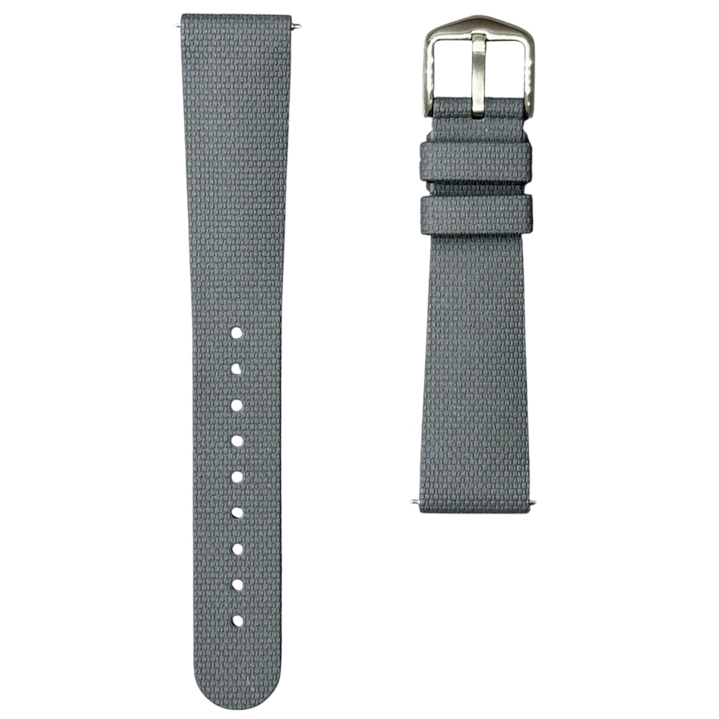 608 - Grey Rubber strap