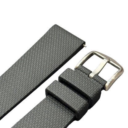 608 - Black Rubber strap
