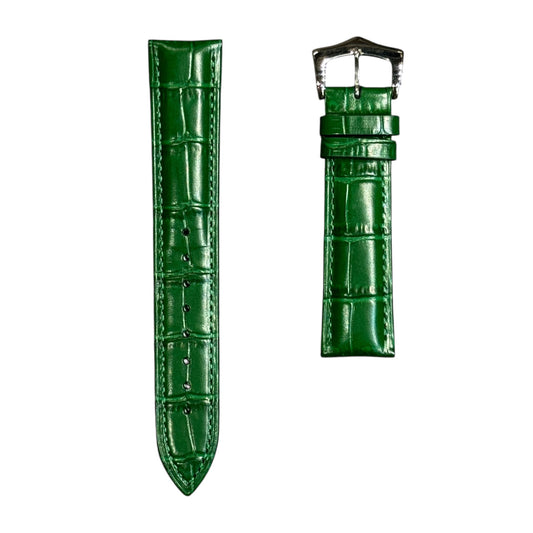 8A - Forest Green Genuine Leather strap