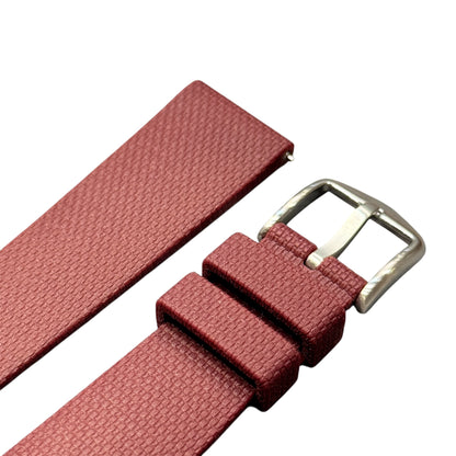 608 - Burgundy Rubber strap