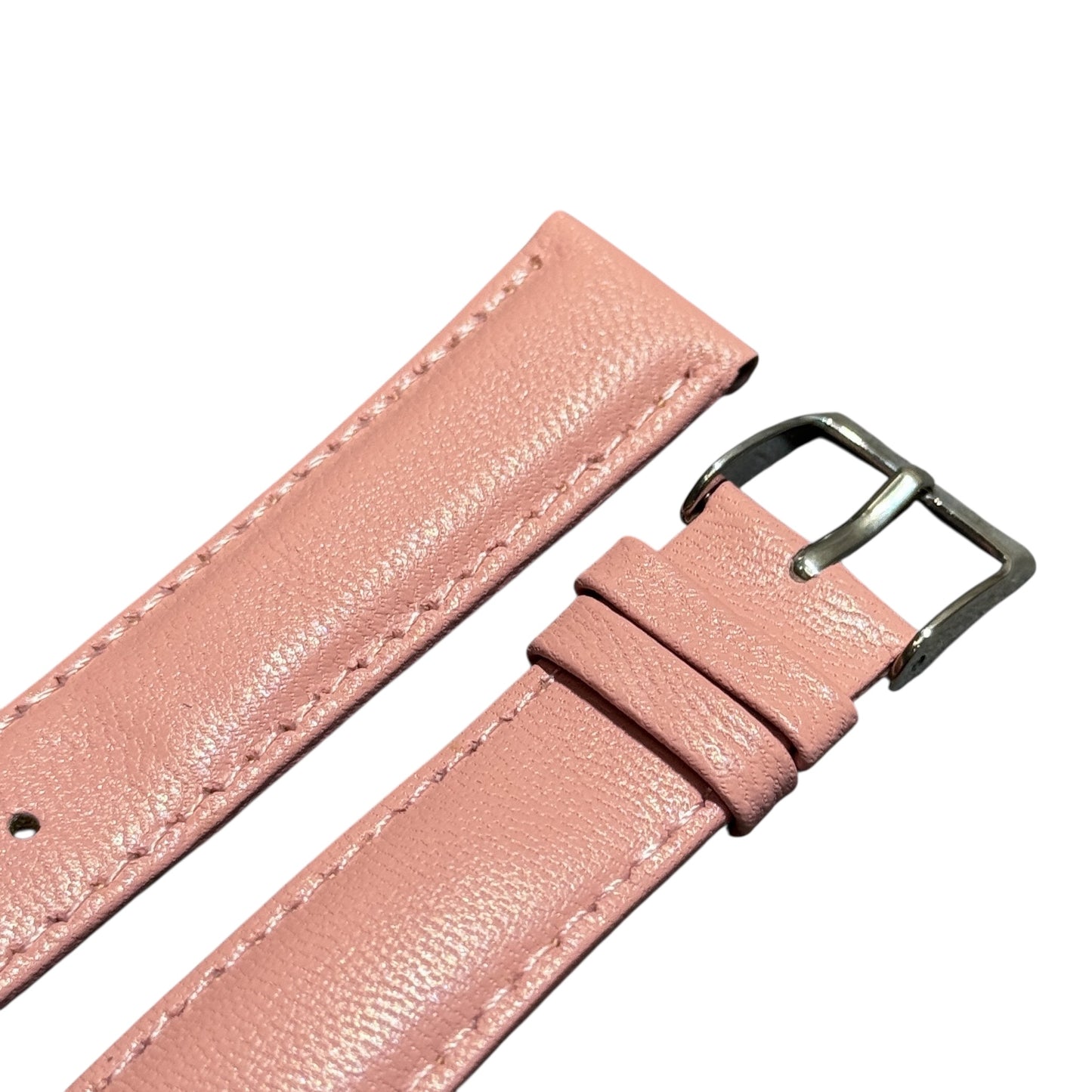3A - Pink Genuine leather strap