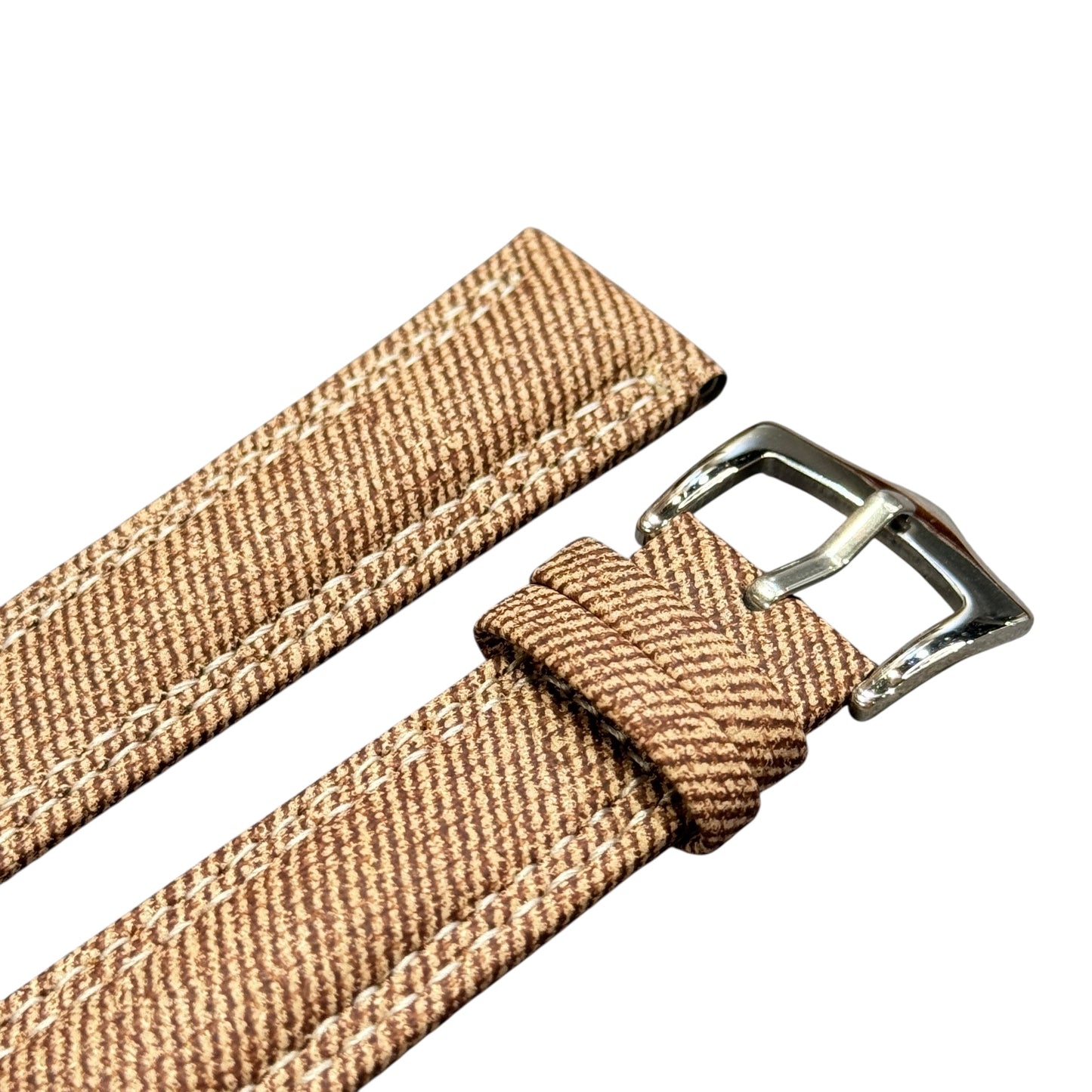 901 - Brown Canvas strap
