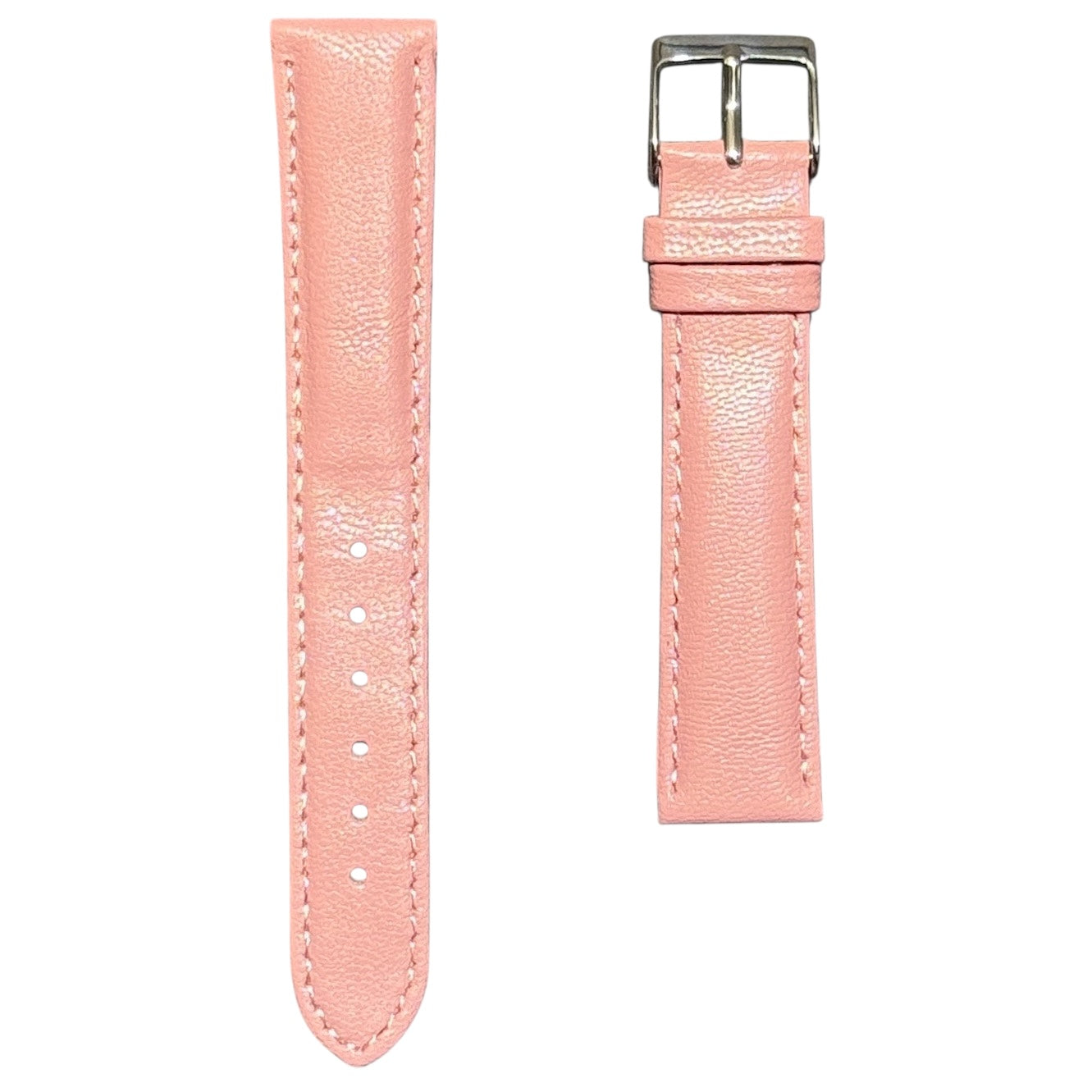 3A - Pink Genuine leather strap