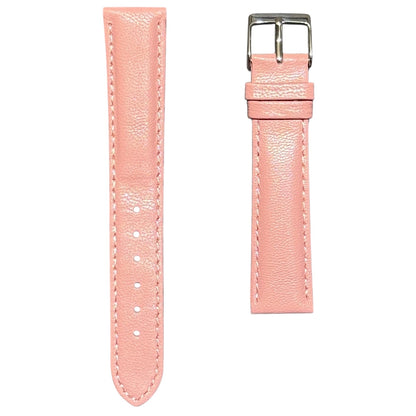 3A - Pink Genuine leather strap