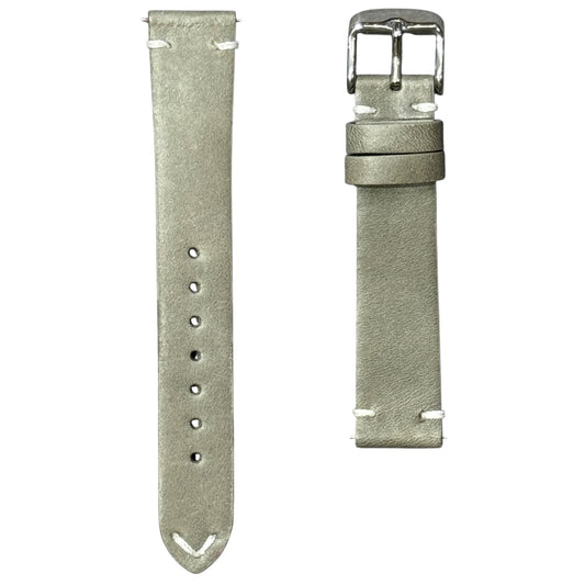 111 - Calf leather strap Grey