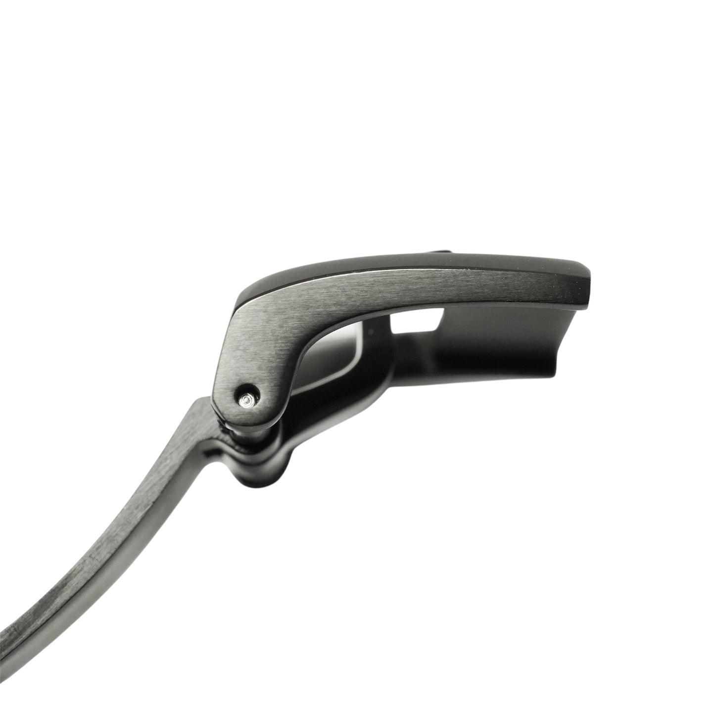 Spring Deployant Clasp - 316L Stainless steel (Black)
