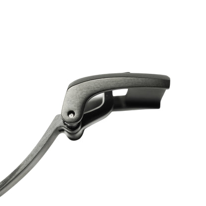 Spring Deployant Clasp - 316L Stainless steel (Black)