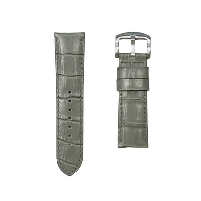 4A -  Grey Genuine leather strap