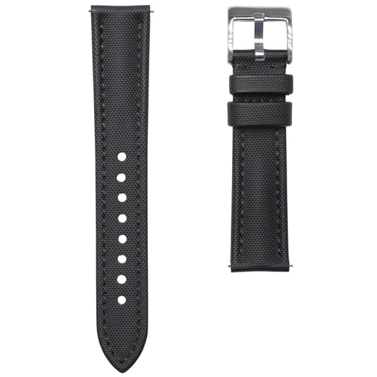 Sailcloth strap - Black
