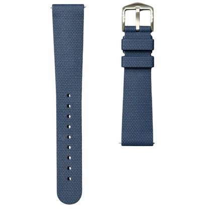 608 - Navy blue Rubber strap