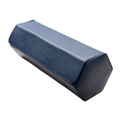 Hexagon Blue travel case for 3 watches