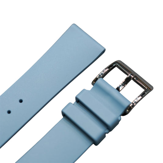 XSFKM - Baby blue Short length FKM Rubber strap