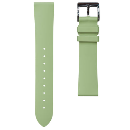 XSFKM - Olive Green Short length FKM Rubber strap