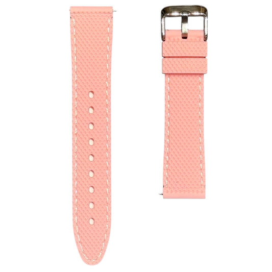 Waffle - Rubber strap Pink