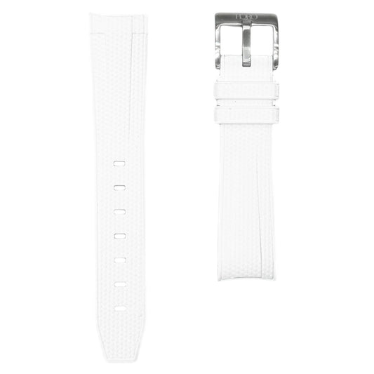 61M - Rubber strap White