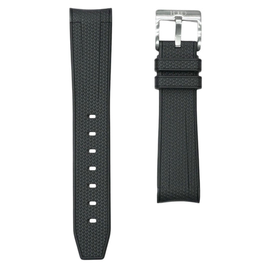 61M - Rubber strap Black