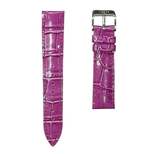 7A - Fuchsia genuine leather strap