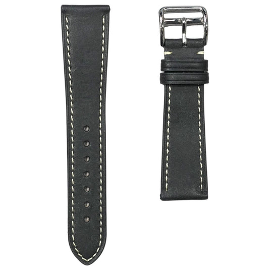 52X - Matt black Calf strap