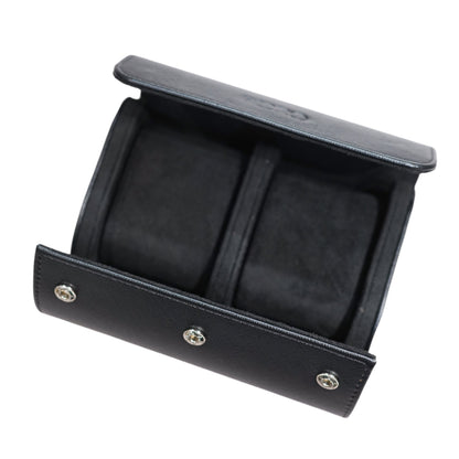 HORO Black travel case for 2 watches