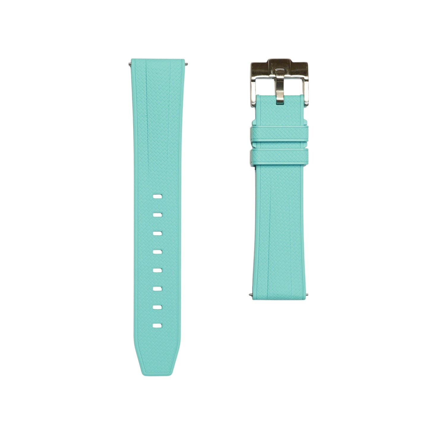 905 - Mint Green FKM Rubber strap