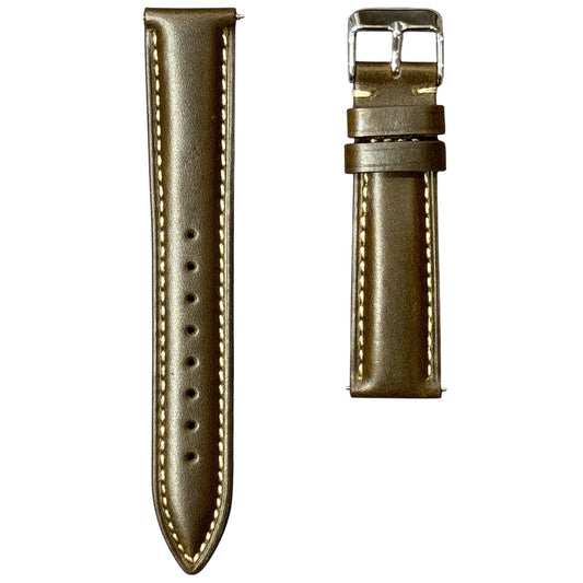 58M - Calf leather strap black