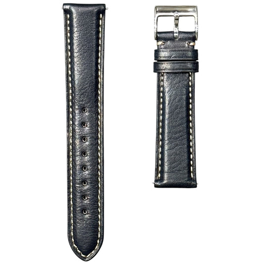50M - Dark blue with beige stitching