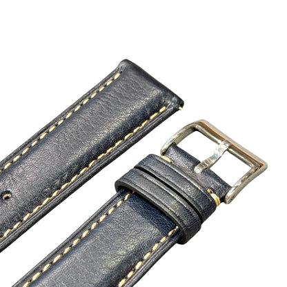 50M - Dark blue with beige stitching