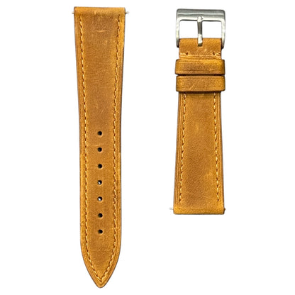 260X - Matt Honey brown Calf strap