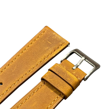 260X - Matt Honey brown Calf strap