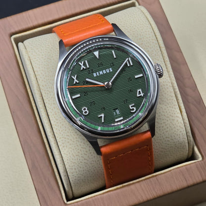 Benrus #3061 GT 39.5mm Watch Ref.3061-SS-G-039-02